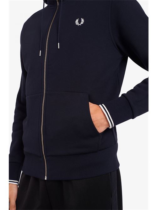 felpa full zip Fred Perry | J7536795